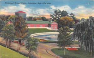 Columbia South Carolina~Municipal Water Works~Bid on Back to Price is Right~1956