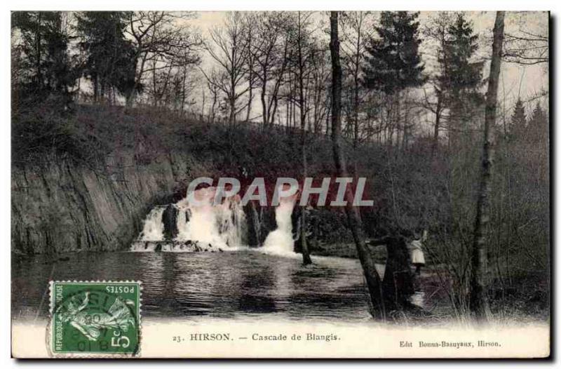 Hirson - Cascade Blangis - Old Postcard