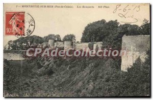 Postcard Old Montreuil sur Mer Ramparts