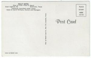 Shamrock, Texas, Early View of Kelly Motel