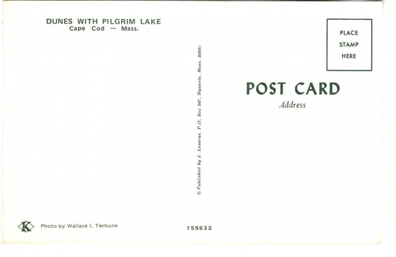 Dunes with Pilgrim Lake, Cape Cod,  Massachusetts