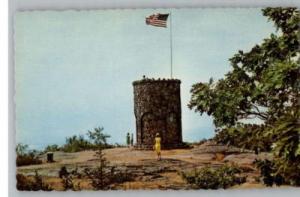 Postcard-Mt Battie Observation Tower-Camden,Maine/ME