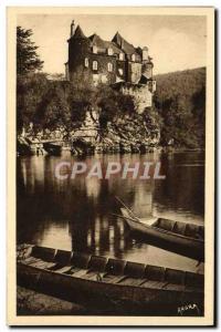 Old Postcard From Around Pinsac Souillac Chateau La Treyne