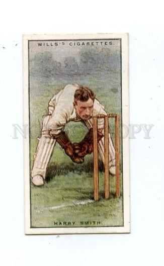 166945 Harry SMITH English cricketer old CIGARETTE card