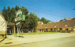 Corbin Kentucky 1950s Postcard Holiday Motel & Restaurant