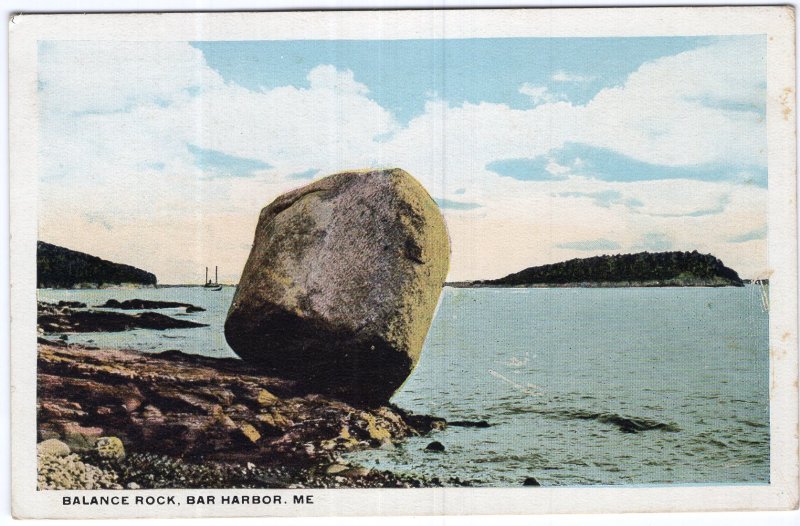 Bar Harbor, Me, Balance Rock