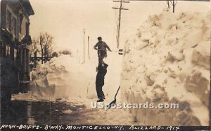 High Drift - Monticello, New York NY Postcard