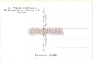 Old Postcard Vallee Aure H P Montee to the lakes of Oredon and Capdelong