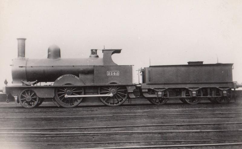 LNWR Class 2-4-0 No 2145 Precursor Built 1874 Vintage Train Photo