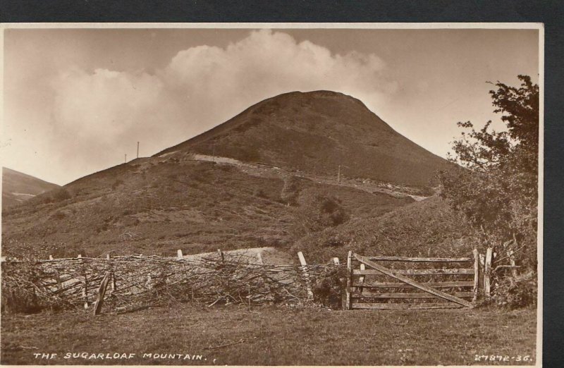 Wales Postcard - The Sugarloaf Mountain   A6517