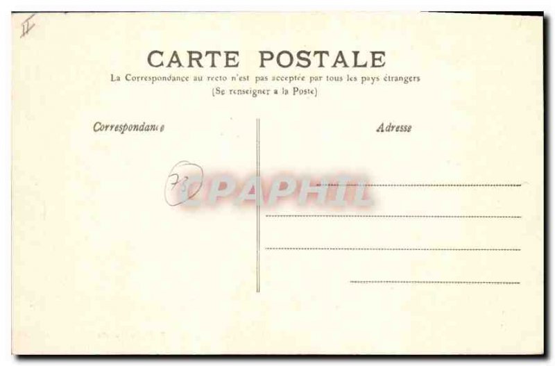 Postcard Old Charmettes Old Chapellel at roadside