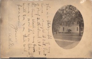 Real Photo Postcard Home in or near Chicago, Illinois~2470