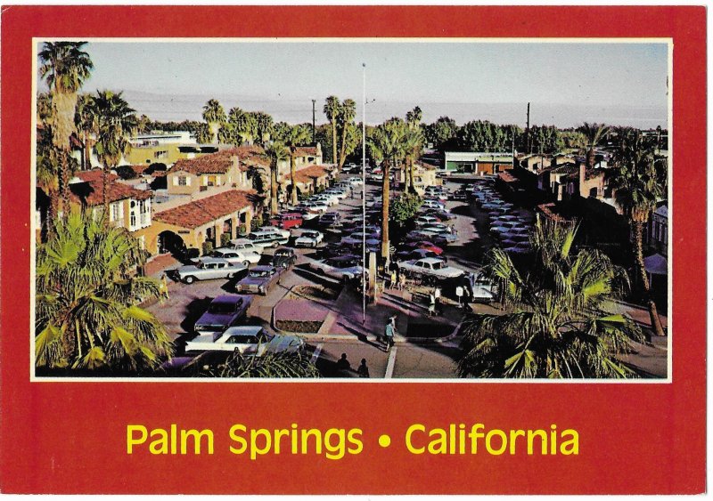 Plaza Shopping Center off Palm Canyon Drive Palm Springs California 4 by 6