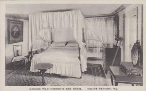 Virginia Mount Vernon George Washingtons Bed Room Albertype