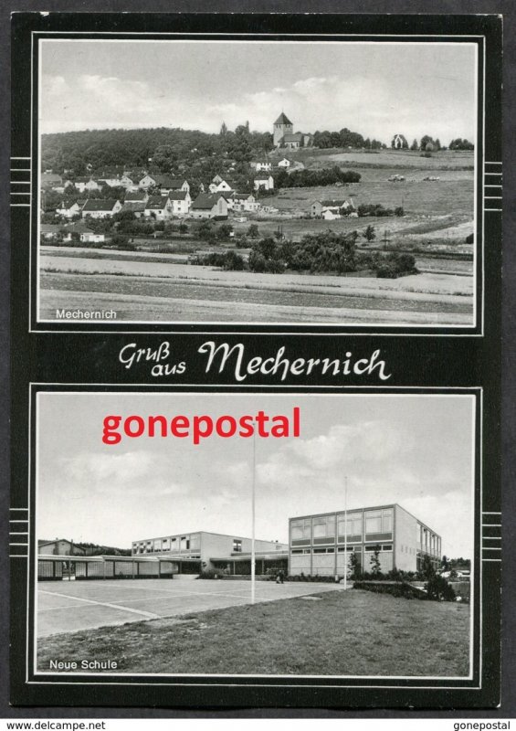 dc753 - Germany MECHERNICH 1970s Real Photo Postcard