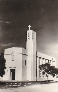 Presbyterian Church Raymondville Texas 1950 Real Photo