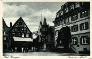 CPA AK Bad Kissingen- Partie am Markt GERMANY (887052)