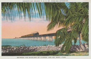 Knight's Key Bridge Florida Keys F.E.C. Railway Over-Sea Extension to Key West