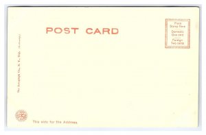 U. S. Treasury Washington D. C. Postcard
