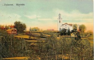 DELARNE DELARNA BJURSAS SWEDEN~1910 PHOTO POSTCARD