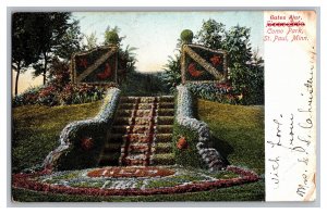 Gates Ajar Como Park St. Paul Minn. Minnesota c1907 Postcard