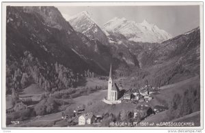 RP, Heiligenblut 1301 Mt., GROSSGLOCKNER, Austria, 1928