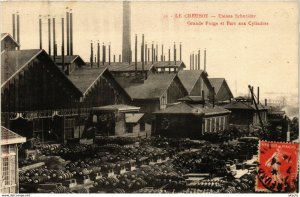 CPA LE CREUSOT - Usines SCHNEIDER - Grande Forge et Parc aux Cylindres (637934)