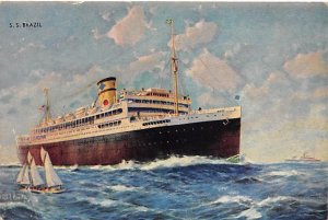S S Brazil American Republics Liner Ship 