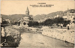 CPA La Bourboule Vue prise du Pont des Cascades FRANCE (1302733)