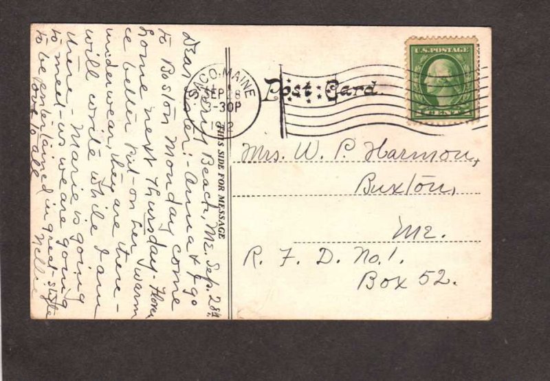 MA Thompsons Railway Railroad Train Amusement Park Revere Beach Massachusetts