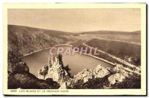 Postcard Old White Lake And The Rock Hans