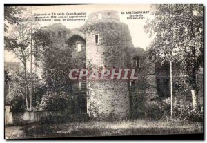 Chateaubriant - Entree du Chateau Fort - Old Postcard