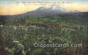 Upper And Lower Tracks, Candara Loop, Mt Shasta, CA, CA USA Trains, Railroads...