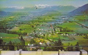 Canada Fraser Valley From Westminster Abbey Mission British Columbia