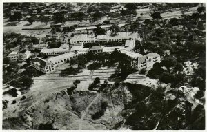 rhodesia, Aerial View of Victoria Falls Hotel (1930s) RPPC