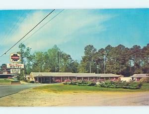 Pre-1980 MOTEL SCENE Claxton - Near Jesup & Stateboro & Savannah GA G6650