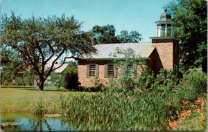 Shelburne Vermont VT Shelburne Museum Vergennes One-Room Schoolhouse Postcard 