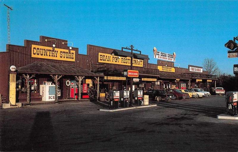 Crossville Tennessee Bean Pot Restaurant Country Store Postcard JB626648