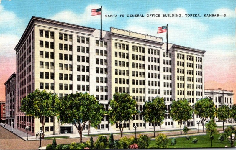 Kansas Topeka Santa Fe General Office Building