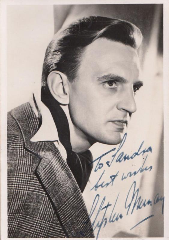 Stephen Murray Actor Hand Signed Photo