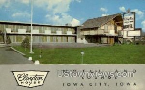 Clayton House, Motel & Lounge - Iowa City , Iowa IA