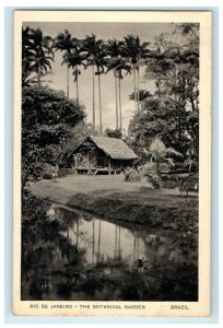 Rio De Janeuiro The Botanical Garden Brazil, New York World's Fair Postcard