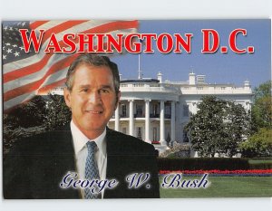 Postcard George W. Walker Bush, Washington, District of Columbia