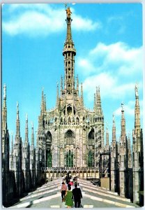 Postcard - The Madonna and Spires of the Cathedral - Milan, Italy