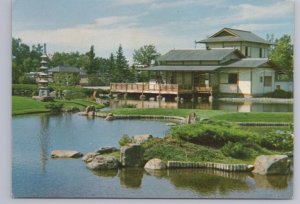 Japanese Centennial Garden, Lethbridge, Alberta, 1975 Chrome Postcard