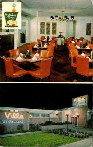 Postcard RESTAURANT SCENE Amarillo Texas TX AO3083
