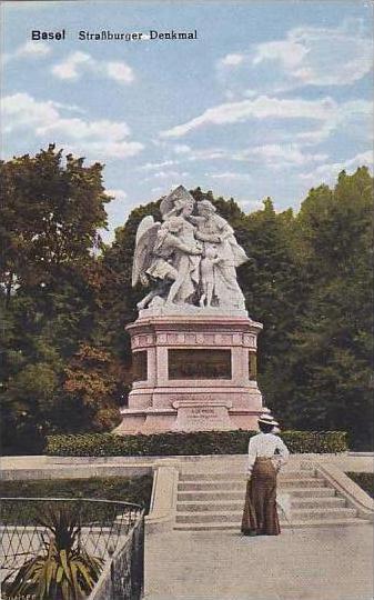 Switzerland Basel Strassburger Denkmal