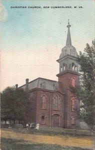 Postcard Christian Church in New Cumberland, West Virginia~125167