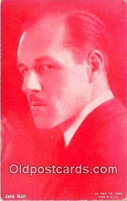 Jack Holt Movie Actor / Actress, Entertainment Postcard Post Card Non Postcar...