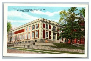 Vintage 1920's Postcard Michigan State Normal College Ypsilanti Michigan